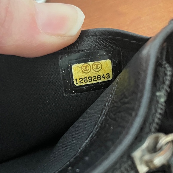 Chanel Black Leather Womens Camilla Wallet - Picture 3 of 12